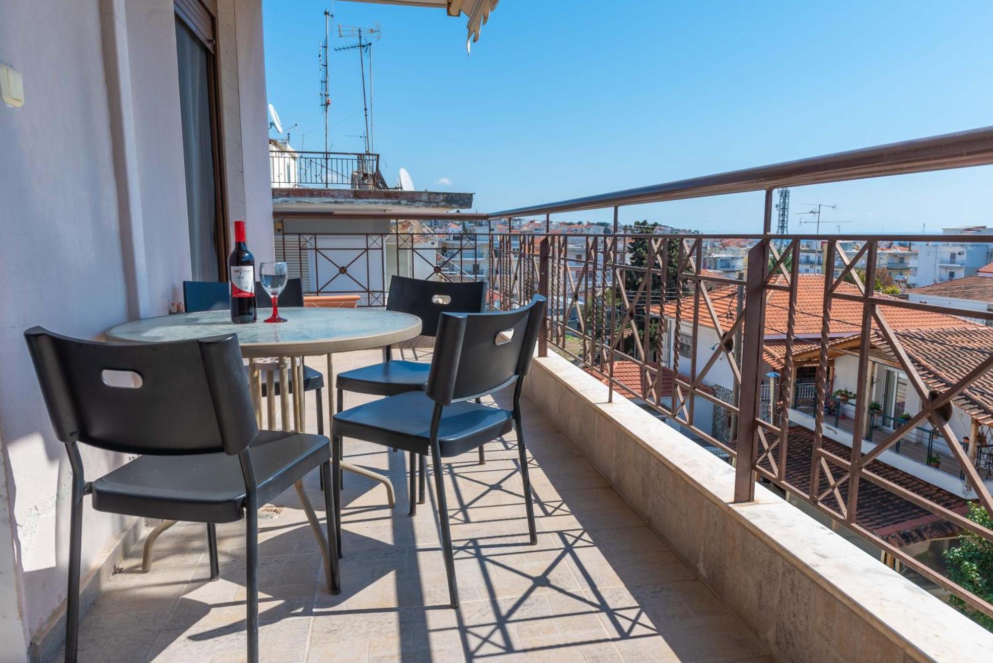 Infinity Stars Sea View Apartment Nea Kallikrateia Exterior photo